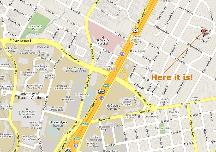 Directions to 8 Kern Ramble